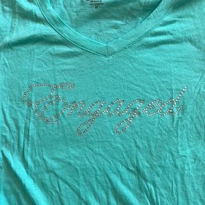 Engaged Bejeweled V-Neck